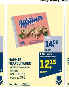 Makro Manner nabídka