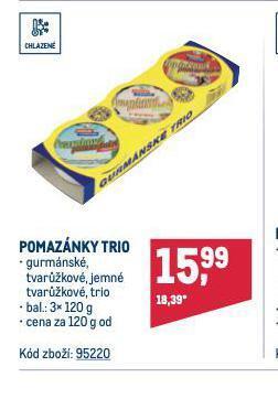 Makro Pomazánky trio nabídka