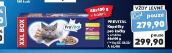 Kaufland Prevital kapsičky pro kočky nabídka