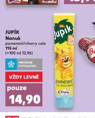 Kaufland Jupík nanuk nabídka