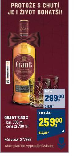 Makro Grant's nabídka