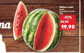Kaufland Meloun vodní nabídka