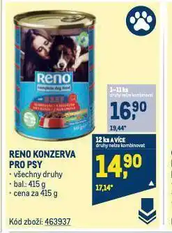 Reno konzerva pro psy