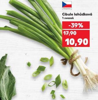 Kaufland Cibule lahůdková nabídka
