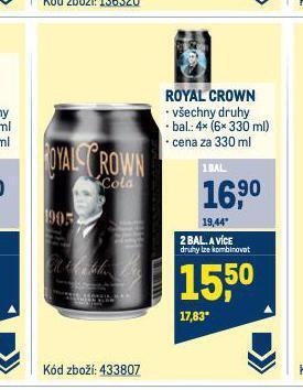 Makro Royal crown nabídka