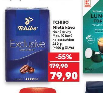 Kaufland Tchibo mletá káva nabídka