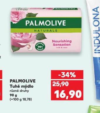 Kaufland Palmolive tuhé mýdlo nabídka