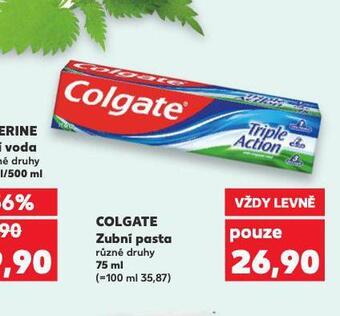 Kaufland Colgate zubní pasta nabídka