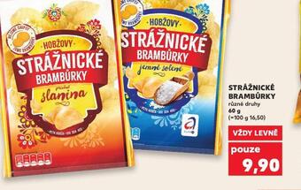 Kaufland Strážnické brambůrky nabídka
