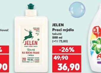 Kaufland Jelen prací mýdlo nabídka