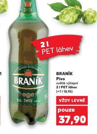 Kaufland Pivo braník nabídka