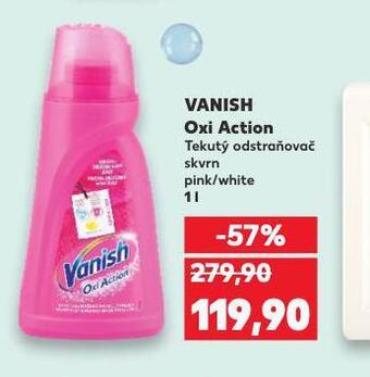 Kaufland Vanish oxi action nabídka