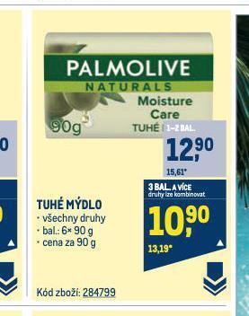 Makro Palmolive tuhé mýdlo nabídka