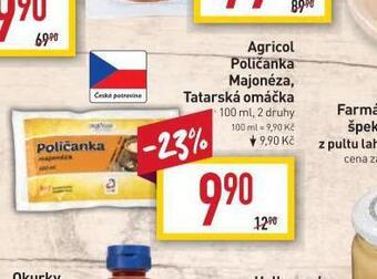 Billa Agricol poličanka majonéza nabídka