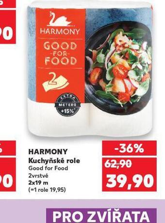 Kaufland Harmony kuchyňské role nabídka
