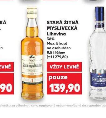 Kaufland Stará žitná myslivecká nabídka