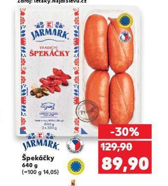 Kaufland Špekáčky nabídka