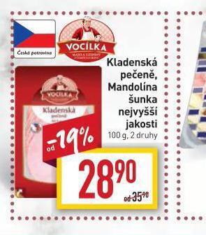 Billa Kladenská pečeně nabídka