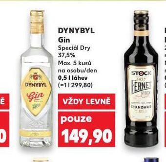 Kaufland Dynybyl gin nabídka