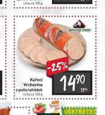 Billa Kuřecí vrchovina nabídka
