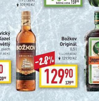 Billa Božkov original nabídka