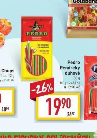 Billa Pedro pendreky duhové nabídka