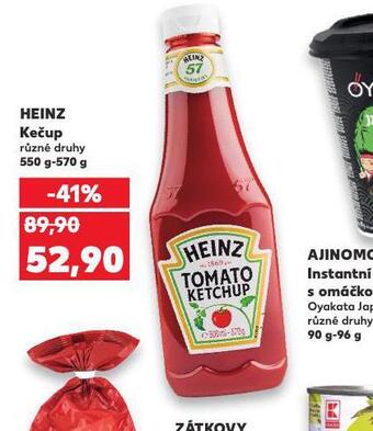 Kaufland Heinz kečup nabídka