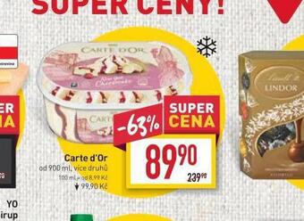 Billa Carte d´or nabídka