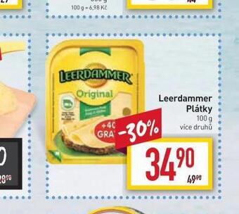 Billa Leerdammer plátky nabídka