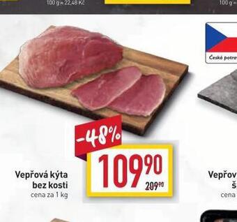 Billa Vepřová kýta bez kosti nabídka