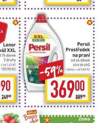 Billa Persil prací prostředek nabídka