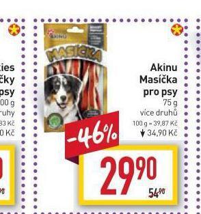 Billa Akinu masíčka pro psy nabídka