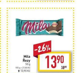 Billa Mila řezy nabídka