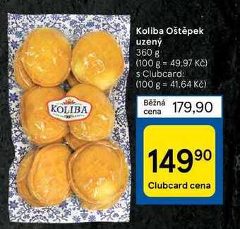 Tesco Koliba oštěpek uzený 360 g nabídka