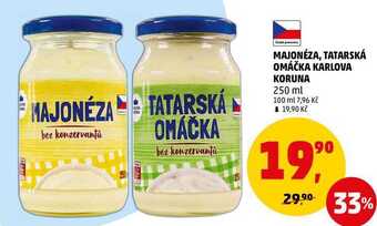Penny Market Majonéza karlova koruna, 250 ml nabídka