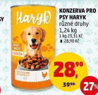 Penny Market Konzerva pro psy haryk, 1,24 kg nabídka
