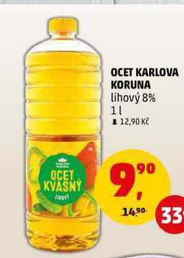 Penny Market Ocet karlova koruna, 1 l nabídka
