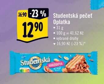 Albert Studentská pečeť oplatka 31 g nabídka