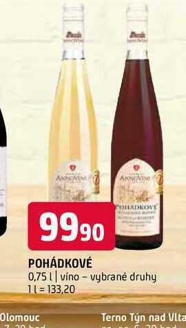 Terno Pohádkové 0,75 l nabídka
