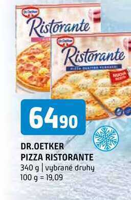 Terno Dr.oetker pizza ristorante 340 g nabídka