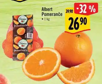 Albert Albert pomeranče 1 kg nabídka