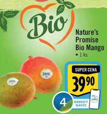 Albert Nature's promise bio mango • 1 ks nabídka