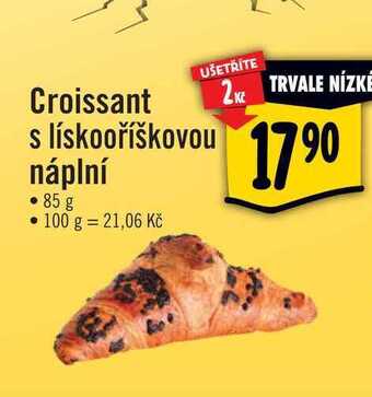 Albert Croissant s lískooříškovou náplní 85 g nabídka