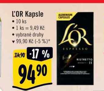 Albert L'or kapsle 10 ks nabídka