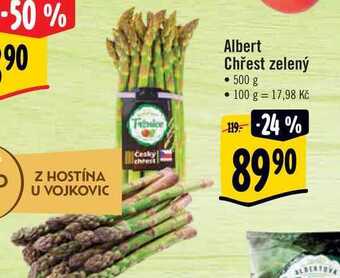Albert Albert chřest zelený • 500 g nabídka