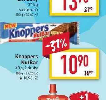 Billa Knoppers nutbar 40 g nabídka