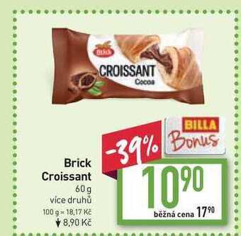 Billa Brick croissant 60g nabídka