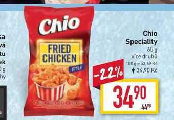 Billa Chio speciality 65 g nabídka