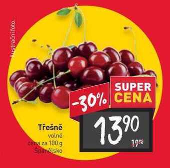 Billa Třešně 100g nabídka