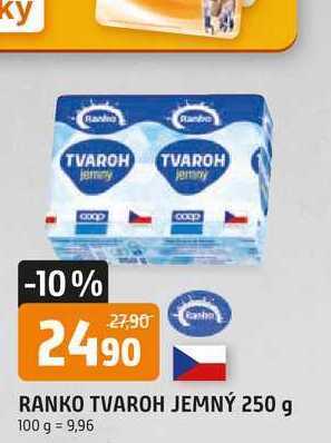 Trefa Ranko tvaroh jemný 250 g nabídka